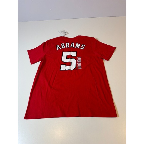 Nike MLB Washington Nationals CJ Abrams 5 T Shirt Men's Medium Red NWT - Picture 6 of 11
